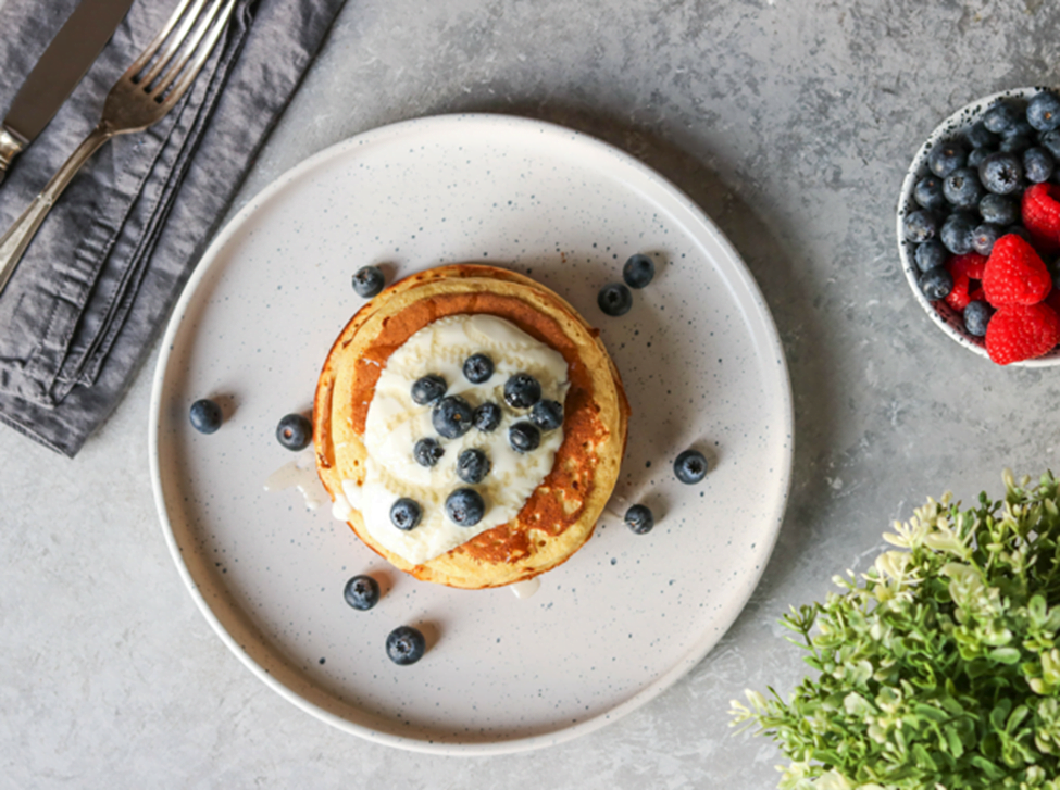 Cottage Cheese Protein Pancake